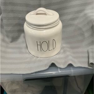 Rae Dunn Hold Canister